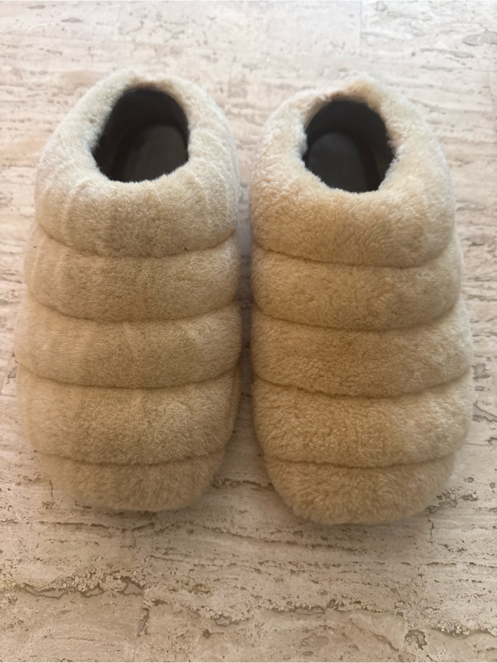 Proenza Schouler Rondo Shearling Slides - Picture 1 of 4